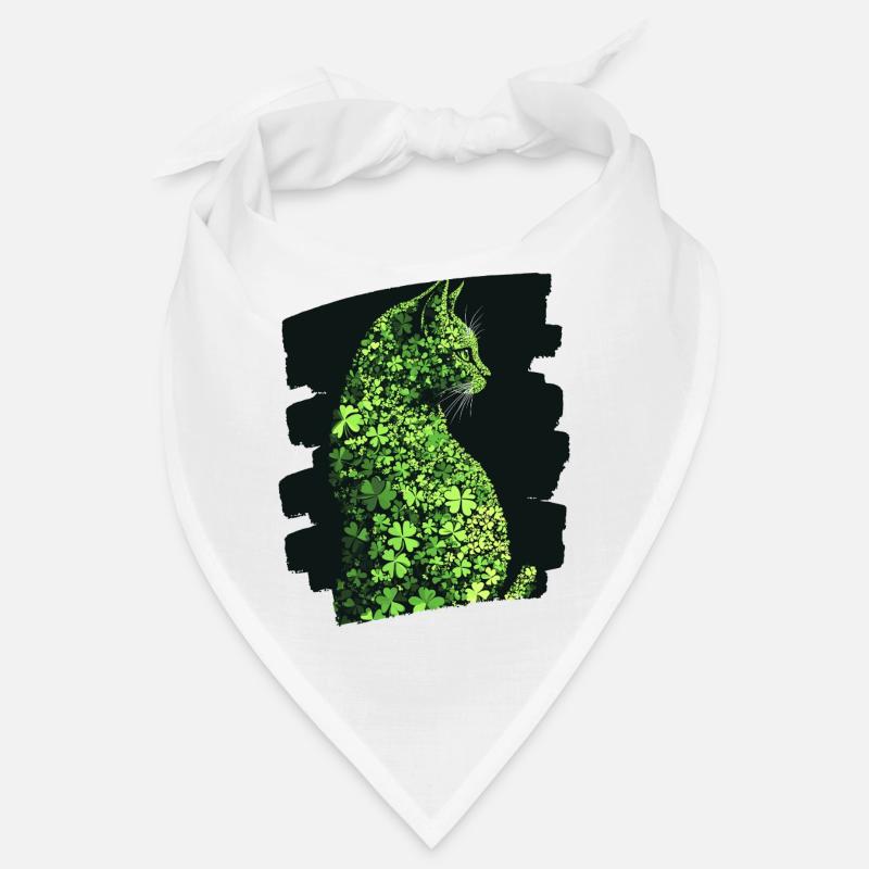 Chat de la Saint-Patrick Bandana