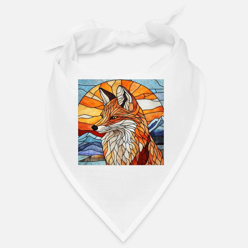 Fuchs - Bandana - Weiß
