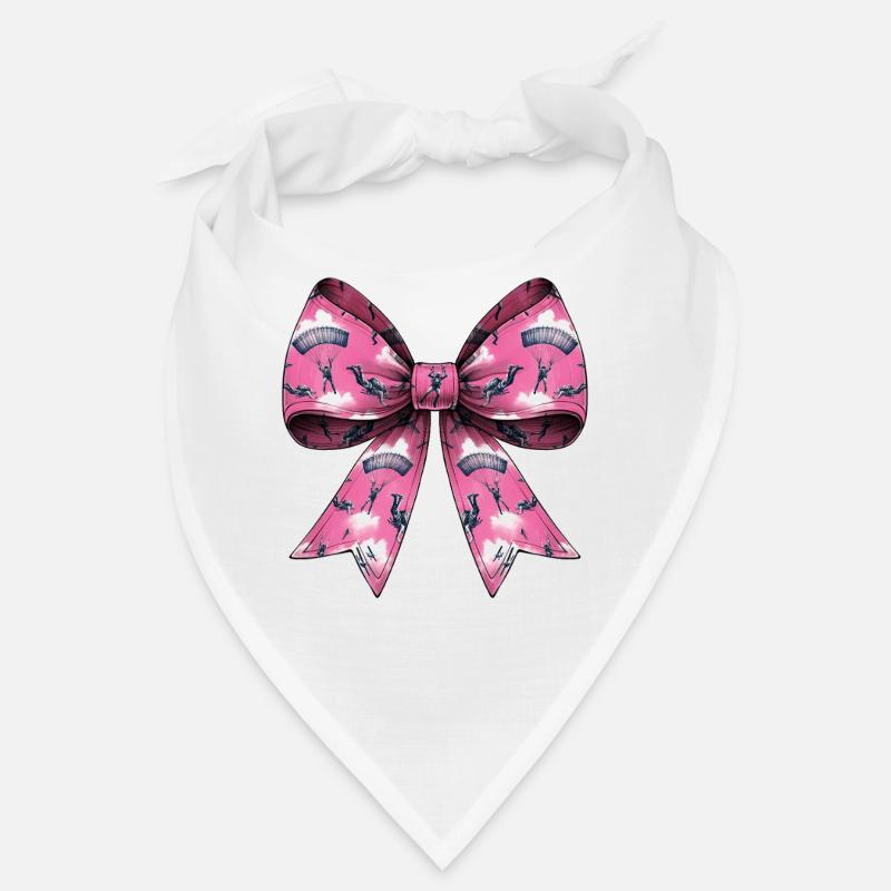 Coquette Bow Parachutisme Bandana