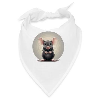 Mäuse Maus - Bandana - Weiß - Vorne