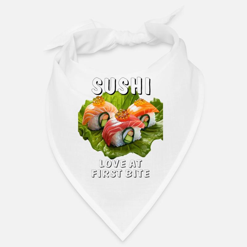 L’AMOUR DES SUSHIS À LA PREMIÈRE BOUCHÉE Bandana