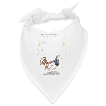 Auerhahn - Bandana - Weiß - Vorne
