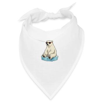 Eisbären sind großartige Meeressäuger Bär - Bandana - Weiß - Vorne