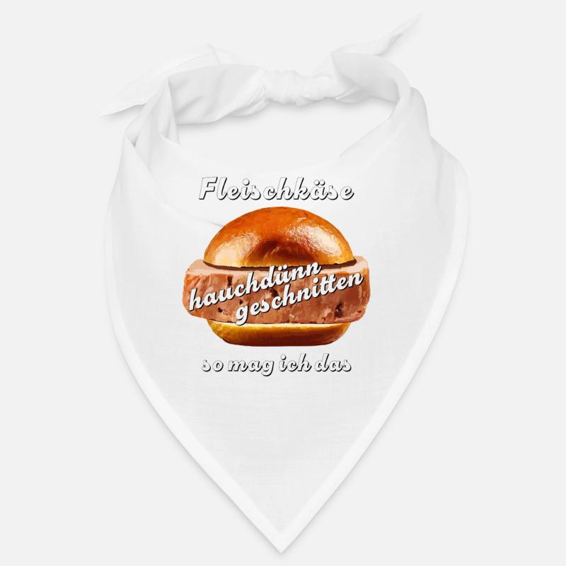 Meatloaf sliced wafer-thin Bandana