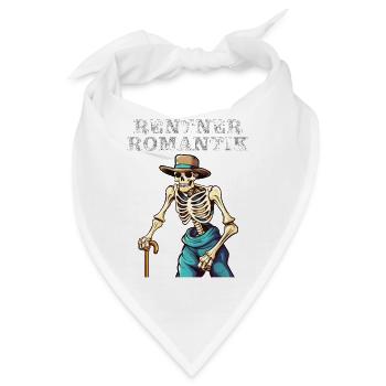 RENTNER ROMANTIK - Bandana - Weiß - Vorne