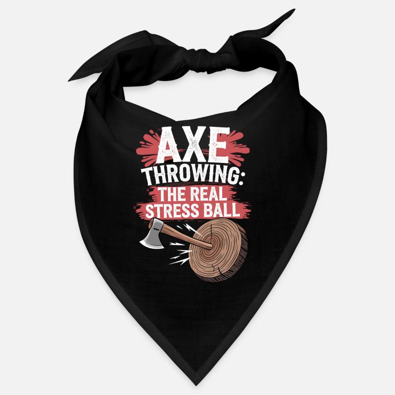 Axe Throwing Target Practice Lumberjack Sport Bandana