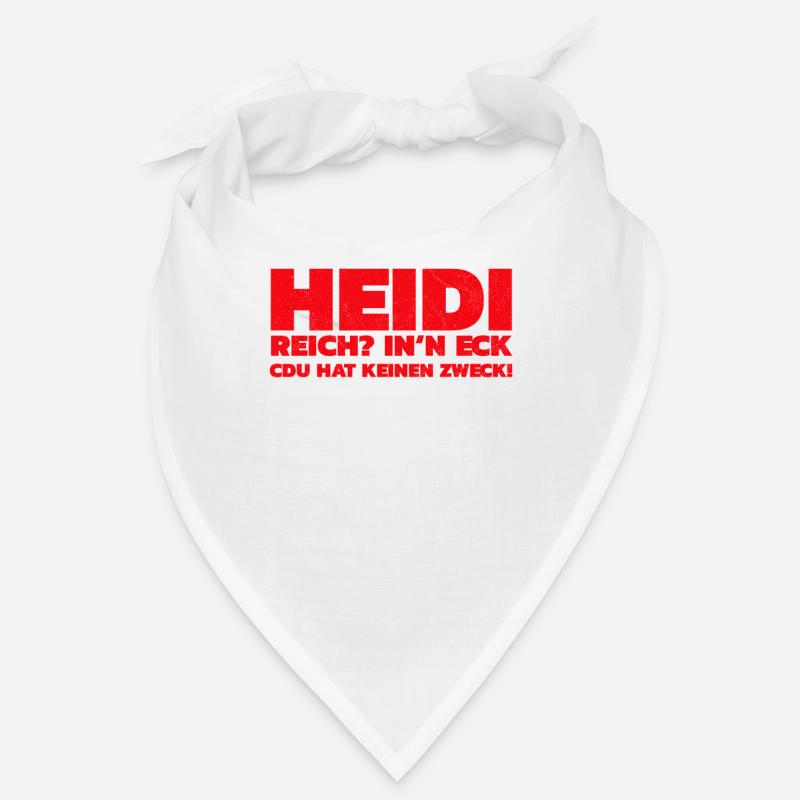 Reich? In‘n Eck, CDU hat keinen Zweck! Bandana