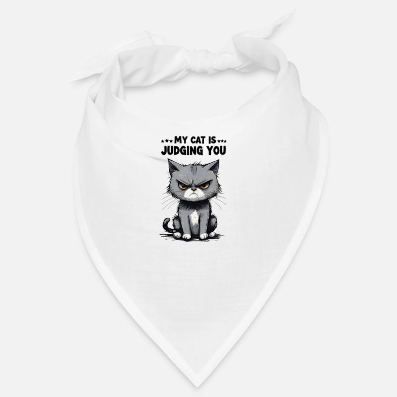 Meine Katze verurteilt dich: Grumpy Tabby Bandana