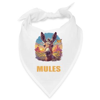 Maultiere Maultier - Bandana - Weiß - Vorne