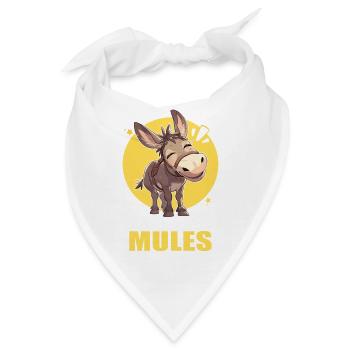 Maultiere Maultier - Bandana - Weiß - Vorne
