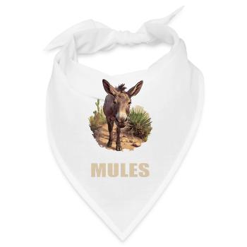 Maultiere Maultier - Bandana - Weiß - Vorne