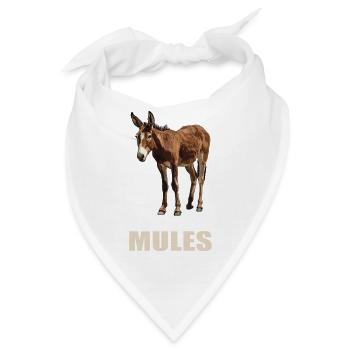 Maultiere Maultier - Bandana - Weiß - Vorne