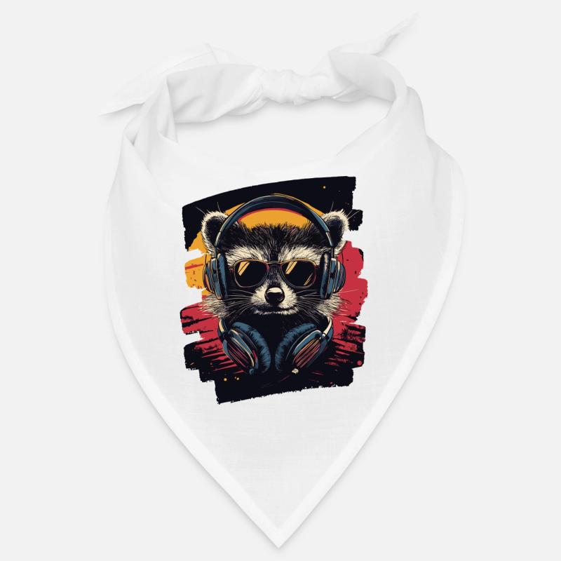 Raton laveur Bandana