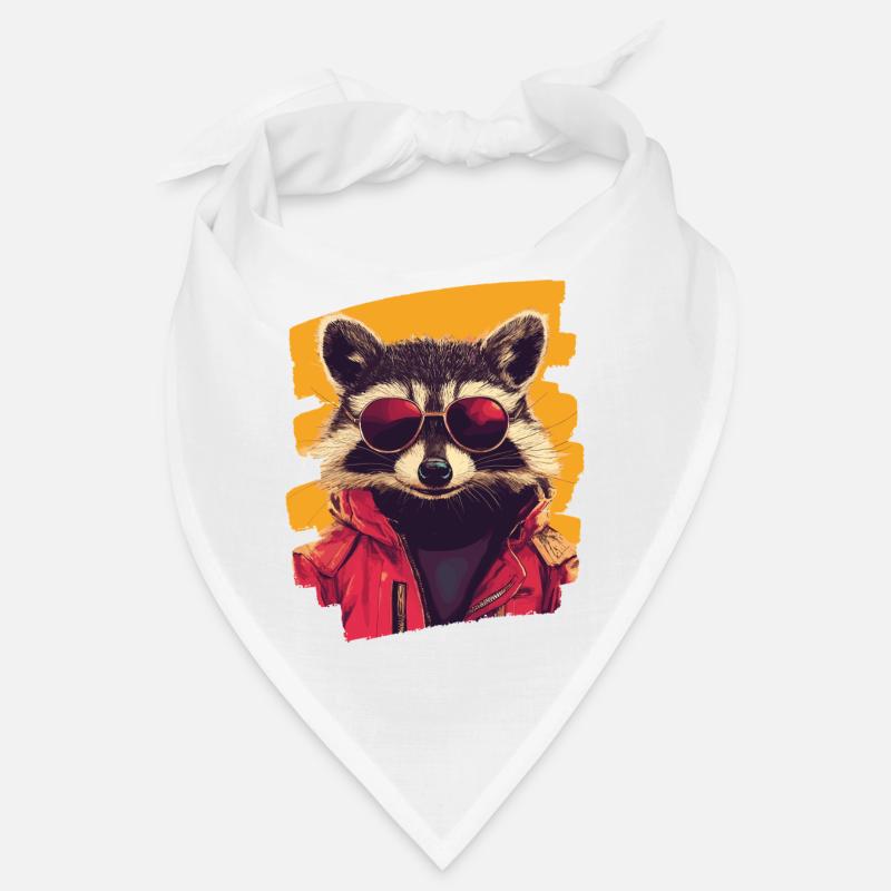 Waschbär Bandana