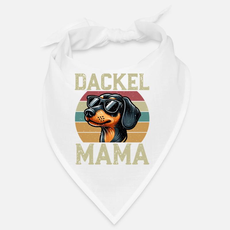 Dackel Mama Muttertag Mutterschaft Mama Elternteil Bandana