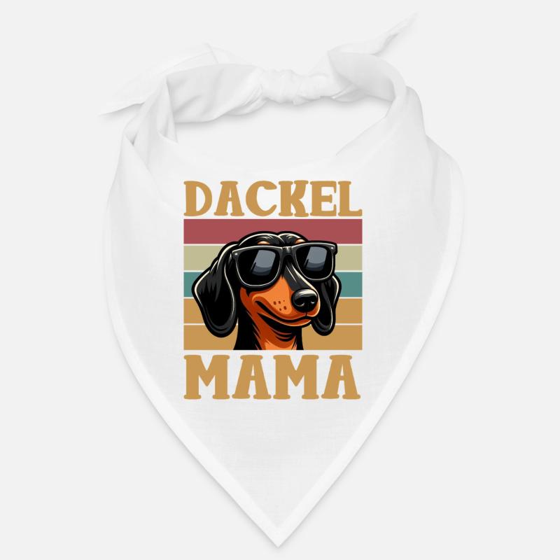Dackel Mama Muttertag Mutterschaft Mama Elternteil Bandana