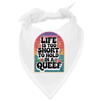 Rainbow Arch Frame Silhouette - Bandana - Weiß - Vorne