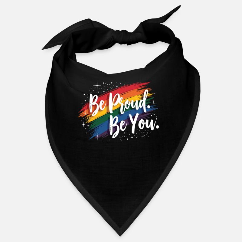 Pride Rainbow Déclaration LGBTQ+ Pride & Love Bandana