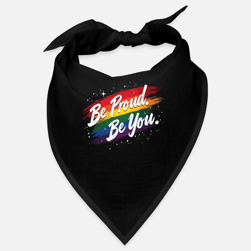 Pride Rainbow Déclaration LGBTQ+ Pride & Love Bandana