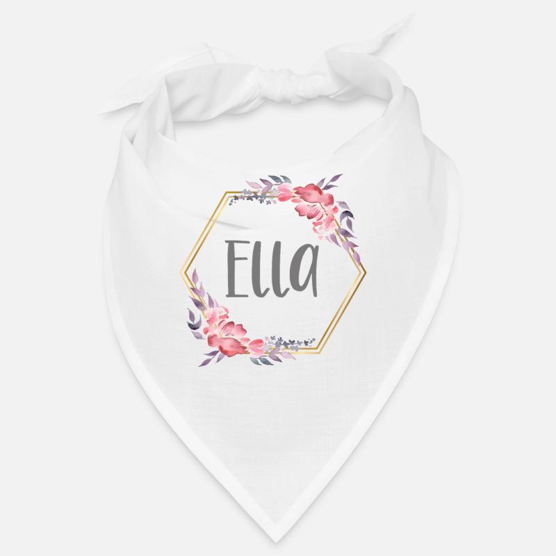 Ella Girl Name Personalized Gift Bandana