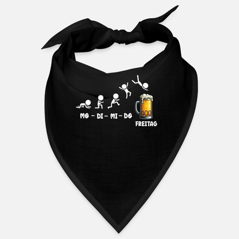 Vendredi week-end Amateurs de bière Sarcastique Bandana