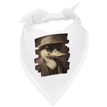 Ente Bauernhof - Bandana - Weiß - Vorne