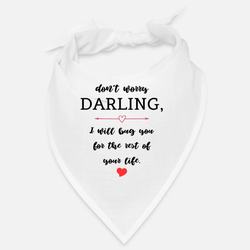 Lustiger Ehe Spruch Hochzeit Design Bandana