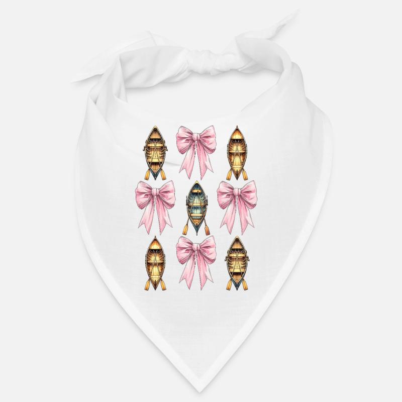 Coquette Bow Aviron Rameur Paddle Rose Bandana