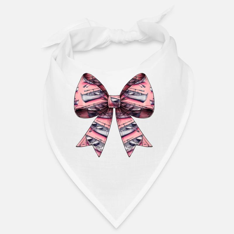 Coquette Bow Aviron Rameur Paddle Rose Bandana
