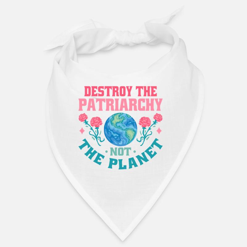 Don't Patriarchy Destroy the Planet Bandana