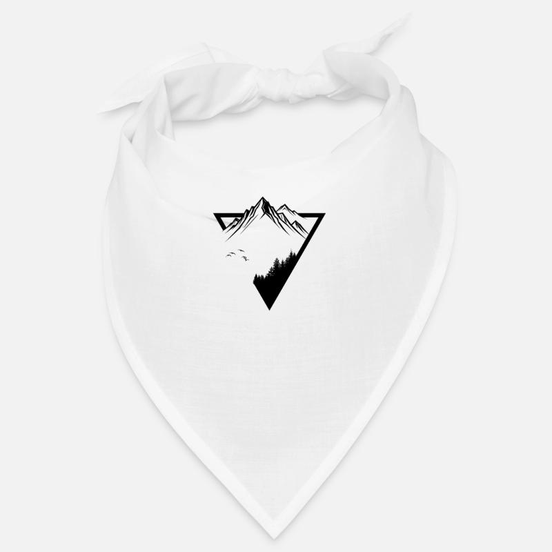 Mountain Peak Triangle Bandana