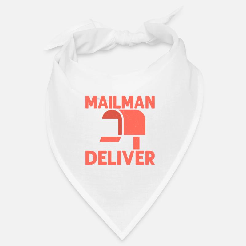 Sleep With A Mailman Mail Carrier Postal Worker Bandana