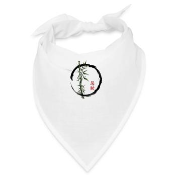 Bambus Endurance Enso - Bandana - Weiß - Vorne
