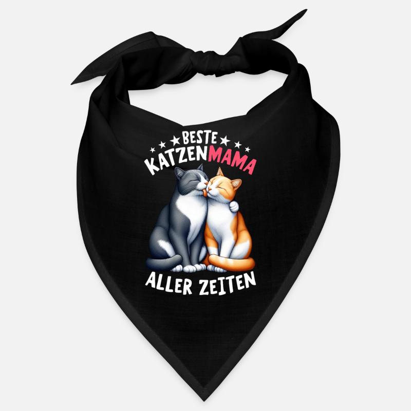 Katzen Mama Muttertag Elternteil Mama Bandana