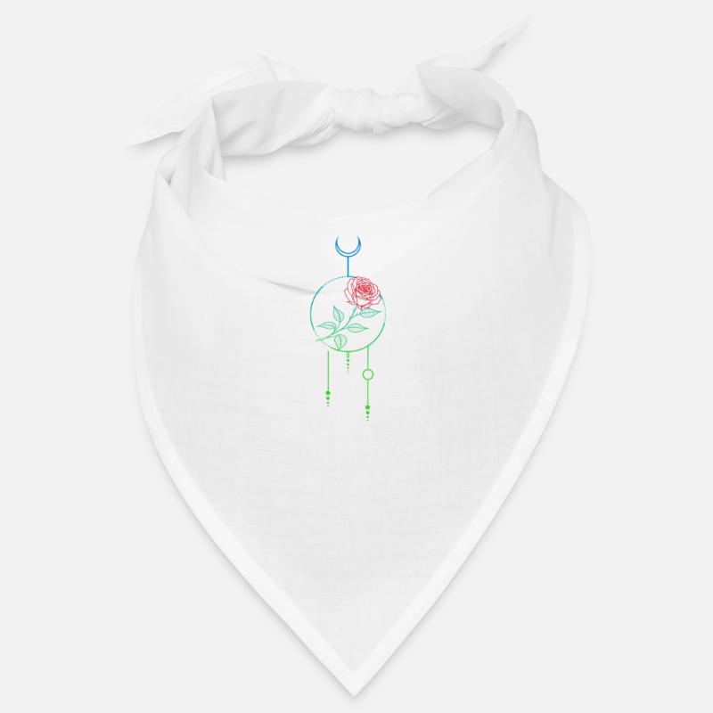 Rêve de rose céleste Bandana