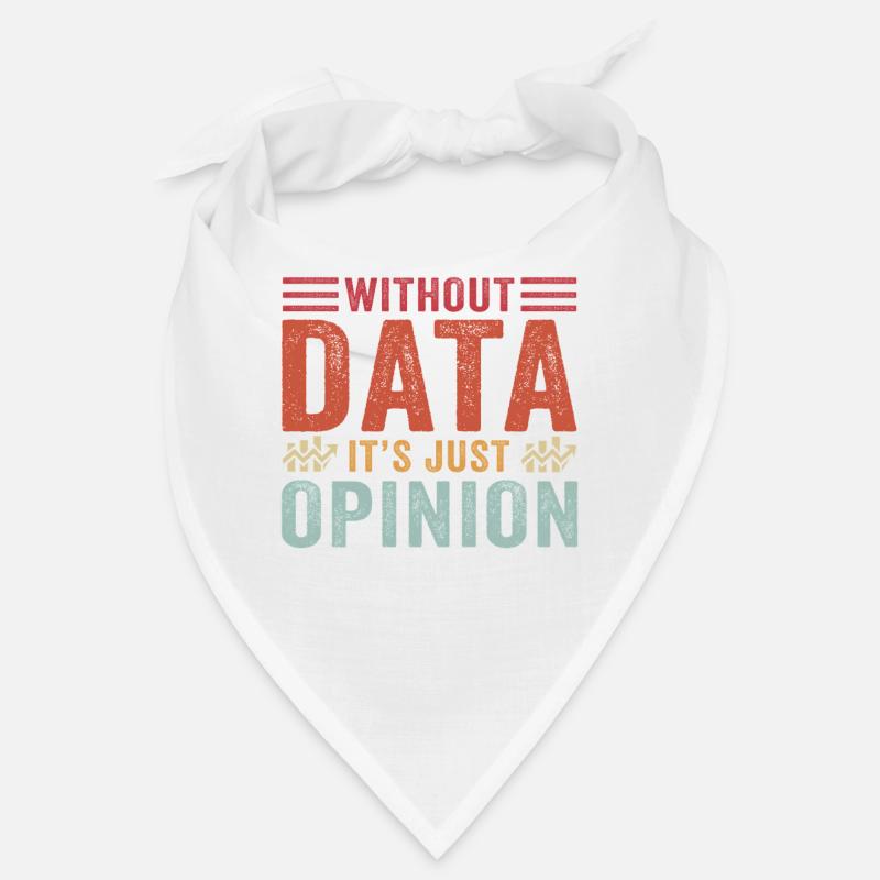 Funny Data Enthusiast Design Bandana