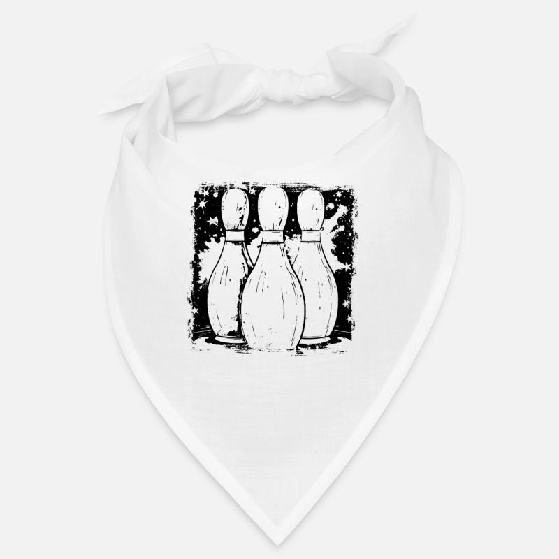 Dessin de quilles de bowling Bandana