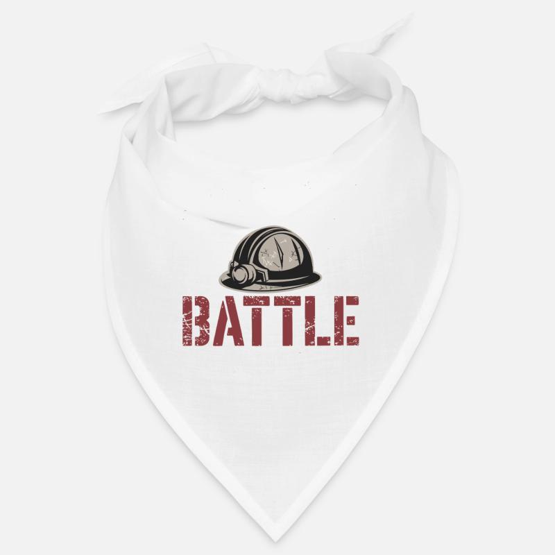 Mineur de charbon Travailleur du casque de sécurité pour mines souterraines Bandana