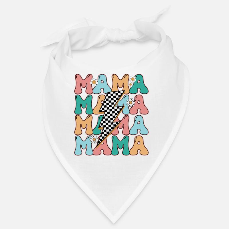 Groovy Mama Mutterschaft Elternteil Muttertag Bandana