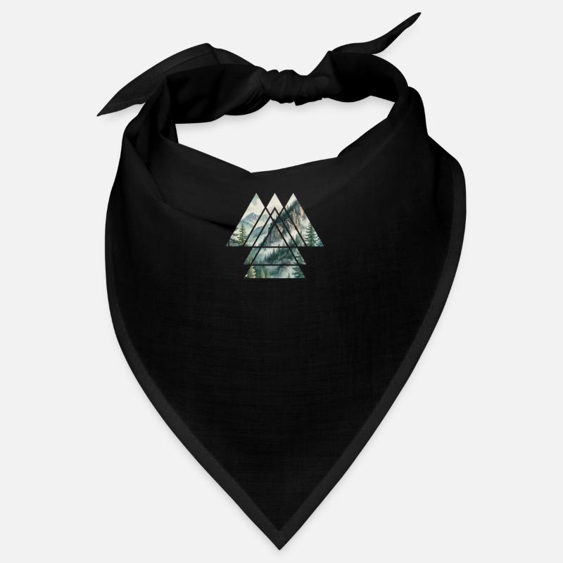 Triangular Mountain Vista Bandana