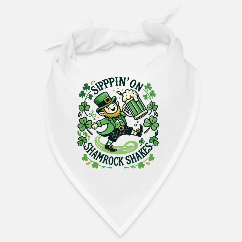 Sirotin' On Shamrock secoue la joie de la Saint-Patrick Bandana