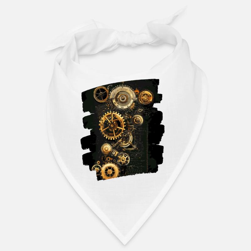 Steampunk Clockwork Bandana