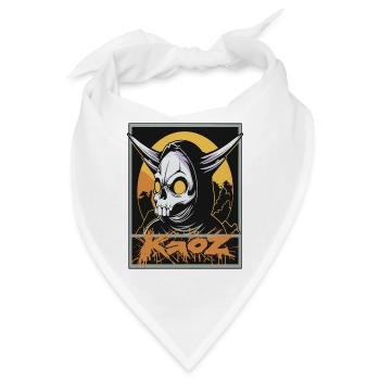 Doom Reaper – Höllischer Sensenmann - Bandana - Weiß - Vorne