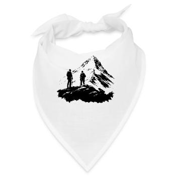 Gipfel bouldern: Outdoor Abenteuer in den Alpen - Bandana - Weiß - Vorne