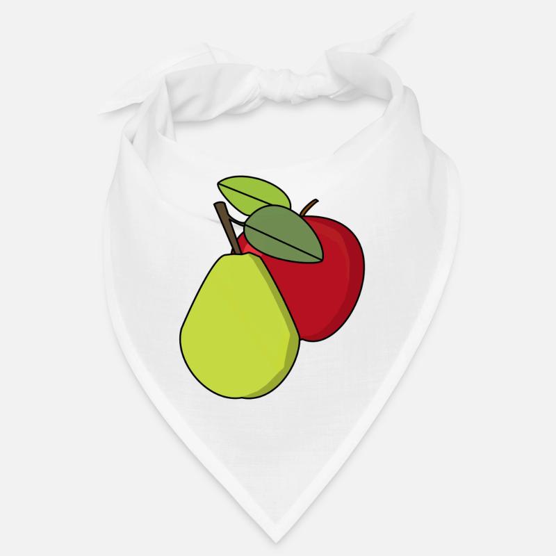 Fruit, Fruits, Apple, Pear Bandana
