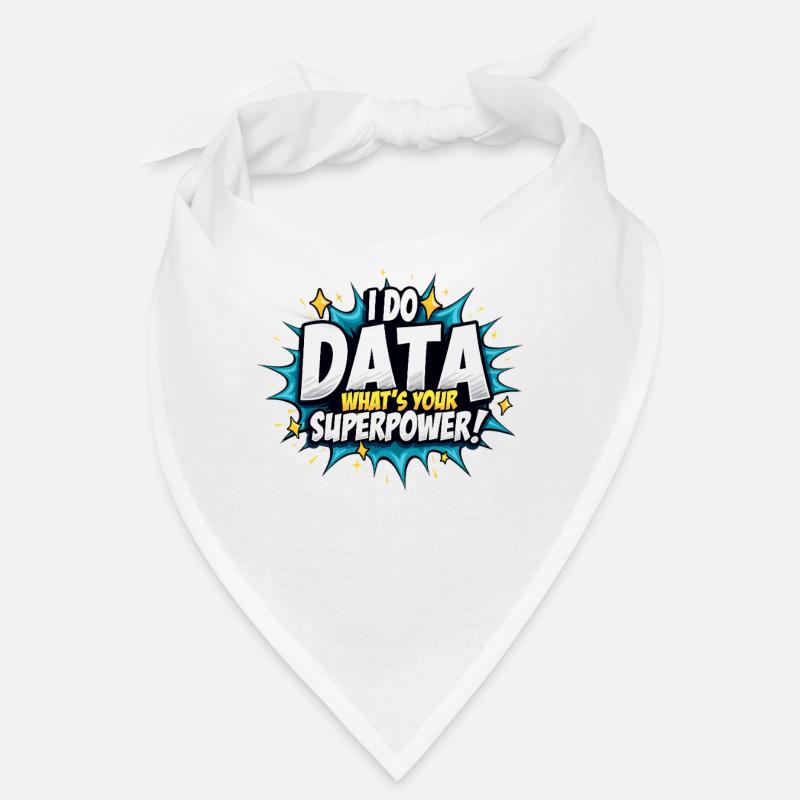 Data Analyst Big Data Specialist Business - Bandana - Weiß
