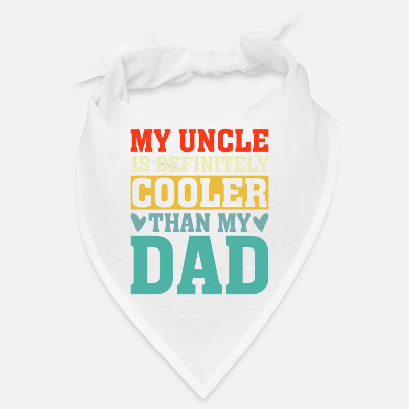 Mon oncle est définitivement plus cool que mon père rétro Bandana