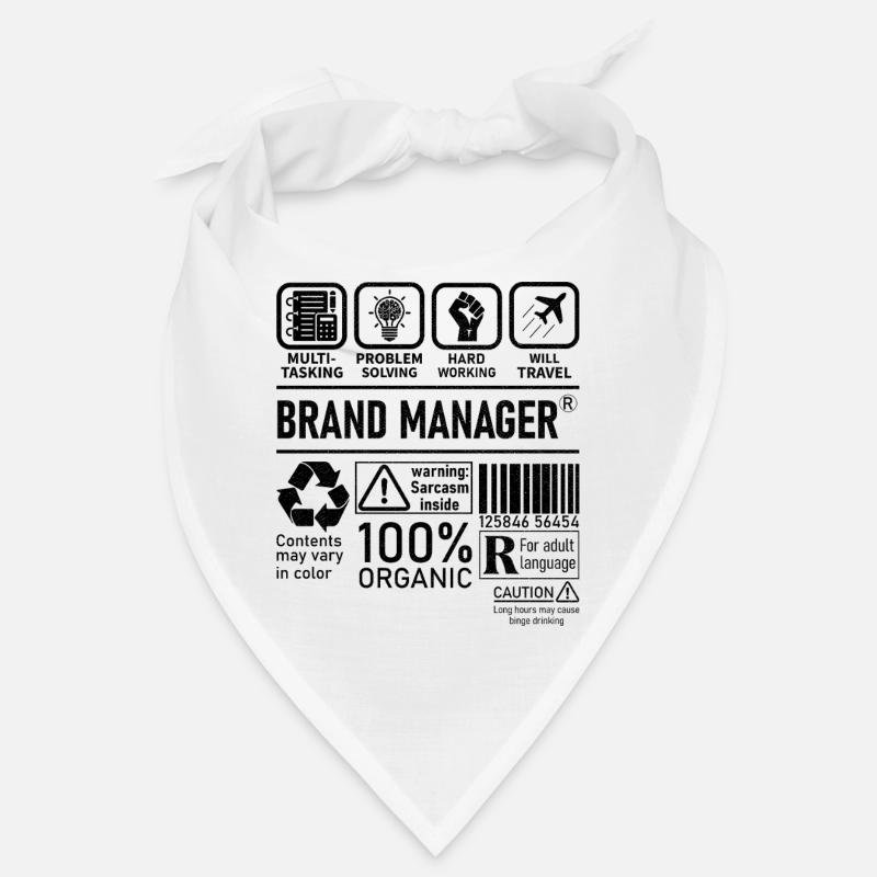 Brand Manager résolution de problèmes multitâches Bandana