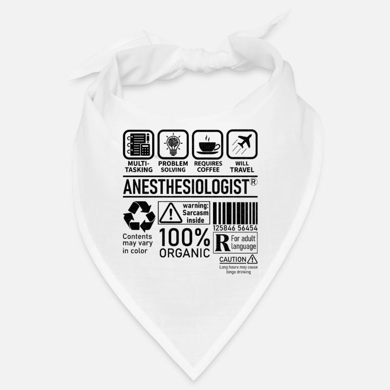 Anesthesiologist multi tasking problem solving Bandana