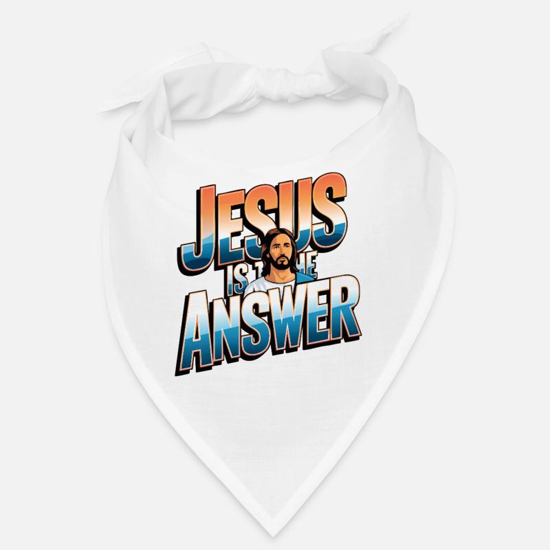Jesus is the answer - Jesus ist die Antwort Bandana